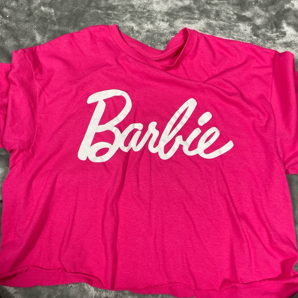 Barbie Pink Crop Top